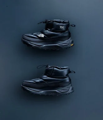 Bota híbrida de cuero