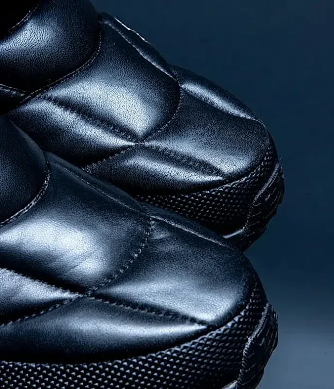 Bota híbrida de cuero Bota híbrida de cuero