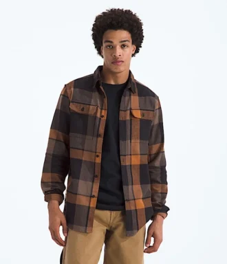 Camisa de franela Arroyo para hombre, a cuadros