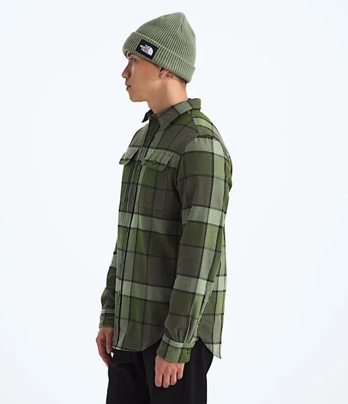 Camisa de franela Arroyo para hombre, a cuadros