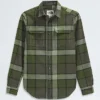 Camisa de franela Arroyo para hombre, a cuadros