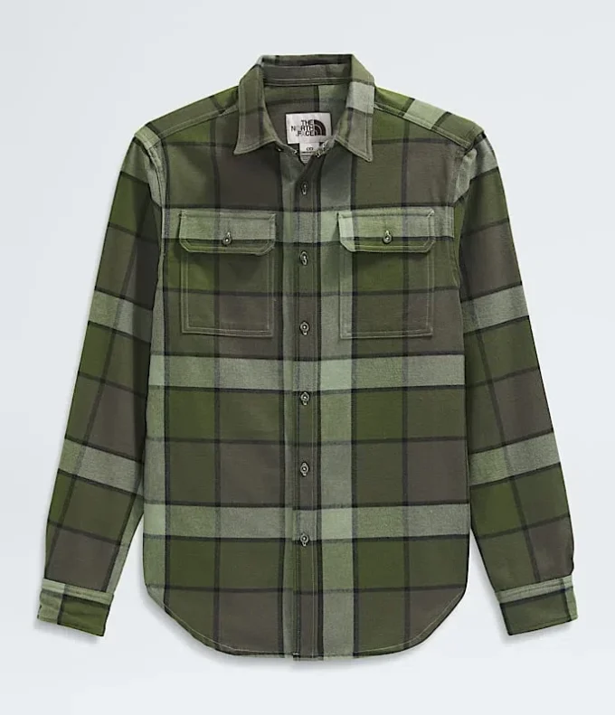 Camisa de franela Arroyo para hombre, a cuadros