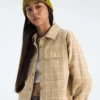 Camisa de franela Valley para mujer — A cuadros