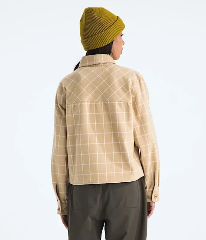 Camisa de franela Valley para mujer — A cuadros