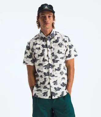 Camisa de manga corta para hombre con estampado Baytrail