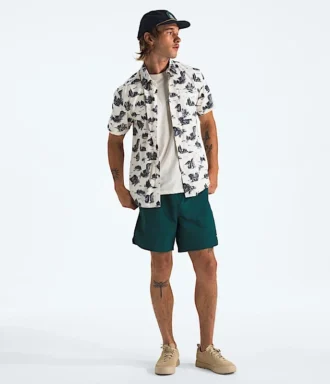 Camisa de manga corta para hombre con estampado Baytrail