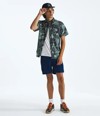 Camisa de manga corta para hombre con estampado Baytrail