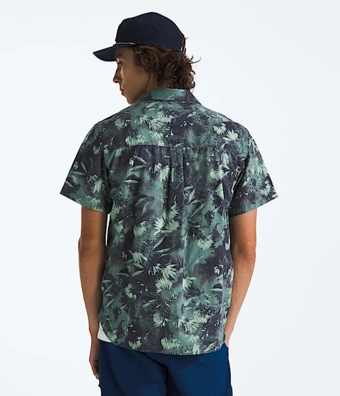 Camisa de manga corta para hombre con estampado Baytrail