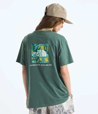Camiseta Core Flower Power Box NSE de manga corta para mujer