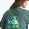 Camiseta Core Flower Power Box NSE de manga corta para mujer