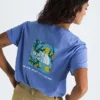 Camiseta Core Flower Power Box NSE de manga corta para mujer