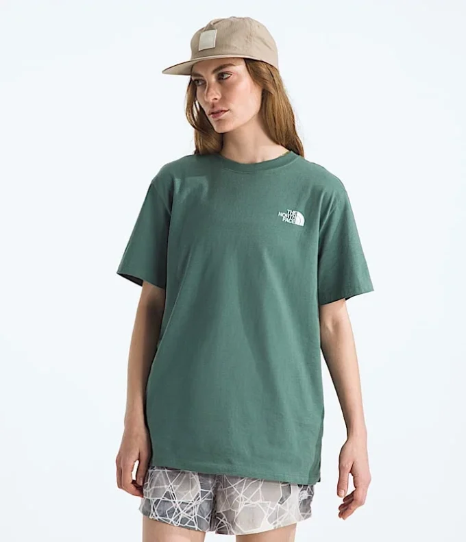 Camiseta Core Flower Power Box NSE de manga corta para mujer