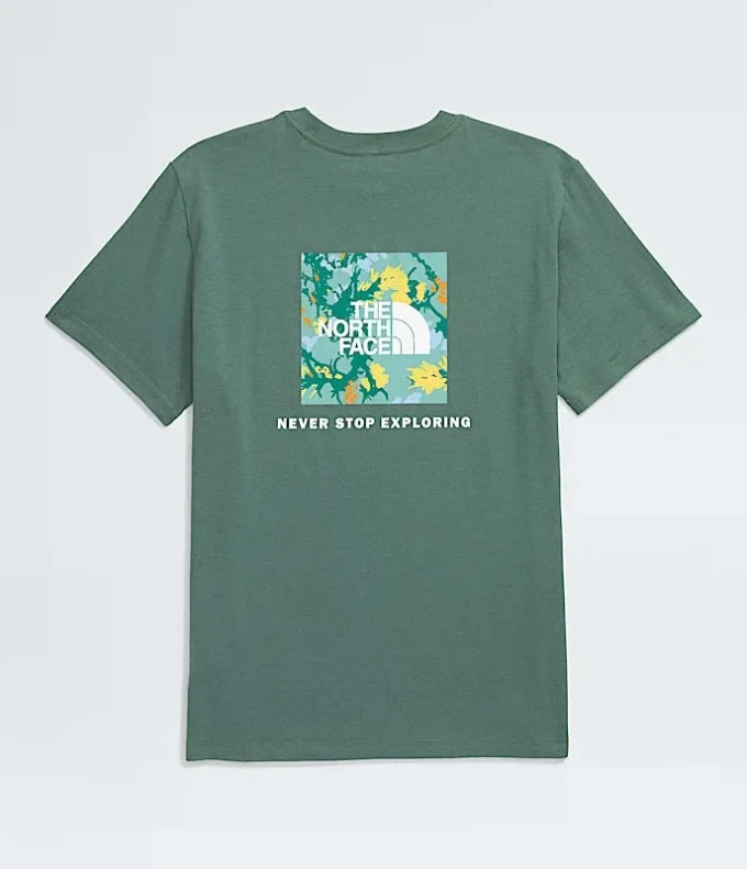 Camiseta Core Flower Power Box NSE de manga corta para mujer