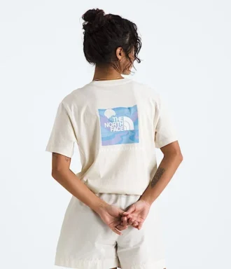 Camiseta Core Outdoor Valley Box NSE de manga corta para mujer