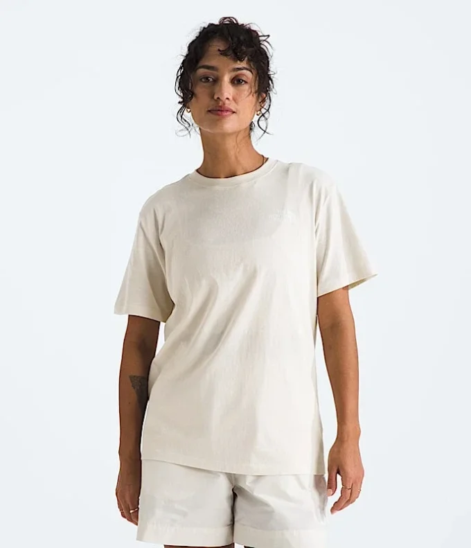 Camiseta Core Outdoor Valley Box NSE de manga corta para mujer