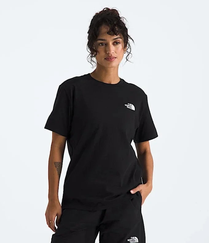 Camiseta Core Outdoor Valley Box NSE de manga corta para mujer
