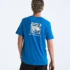 Camiseta Core Wavy Lines Box NSE de manga corta para hombre Camiseta Core Wavy Lines Box NSE de manga corta para hombre