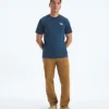 Camiseta Core Wavy Lines Box NSE de manga corta para hombre Camiseta Core Wavy Lines Box NSE de manga corta para hombre