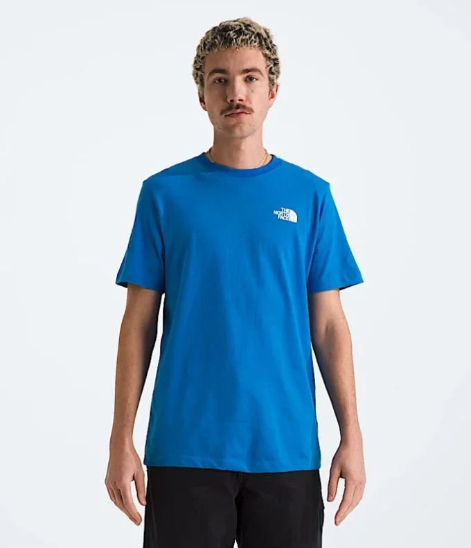 Camiseta Core Wavy Lines Box NSE de manga corta para hombre Camiseta Core Wavy Lines Box NSE de manga corta para hombre
