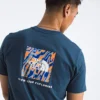 Camiseta Core Wavy Lines Box NSE de manga corta para hombre Camiseta Core Wavy Lines Box NSE de manga corta para hombre