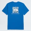 Camiseta Core Wavy Lines Box NSE de manga corta para hombre Camiseta Core Wavy Lines Box NSE de manga corta para hombre