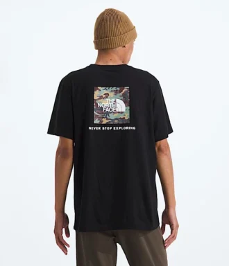 Camiseta de manga corta Evolution Box Camo Fill para hombre — Gráfico