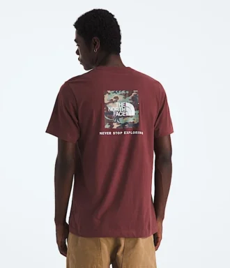 Camiseta de manga corta Evolution Box Camo Fill para hombre — Gráfico