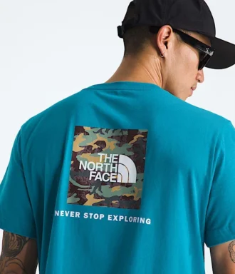 Camiseta de manga corta Evolution Box Camo Fill para hombre — Gráfico