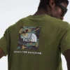 Camiseta de manga corta Evolution Box Camo Fill para hombre — Gráfico