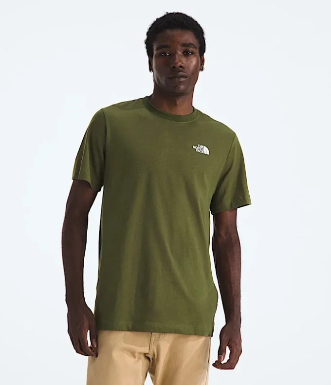 Camiseta de manga corta Evolution Box Camo Fill para hombre — Gráfico