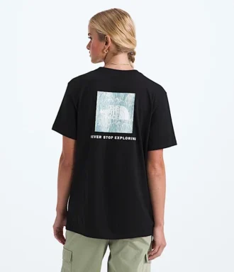 Camiseta de manga corta Evolution Box NSE Fill para mujer — Gráfico