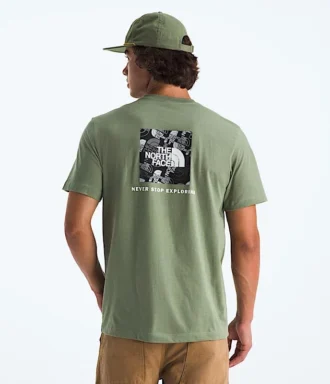 Camiseta de manga corta Evolution Box Toss Fill para hombre — Gráfico