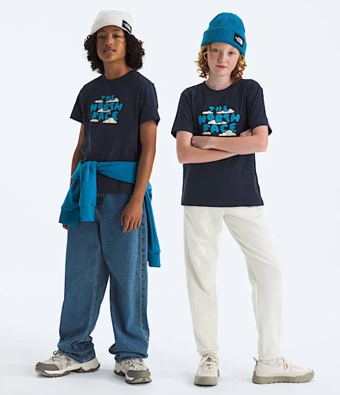 Camiseta de manga corta Evolution Bubble Cloud para niño y niña — Gráfico Camiseta de manga corta Evolution Bubble Cloud para niño y niña — Gráfico
