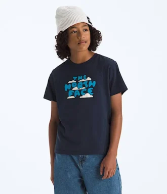 Camiseta de manga corta Evolution Bubble Cloud para niño y niña — Gráfico