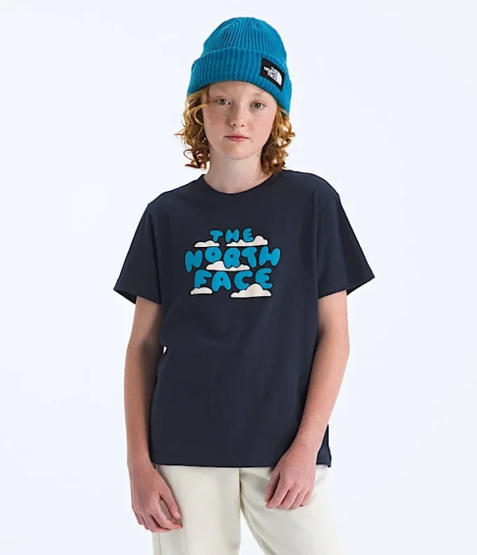 Camiseta de manga corta Evolution Bubble Cloud para niño y niña — Gráfico Camiseta de manga corta Evolution Bubble Cloud para niño y niña — Gráfico