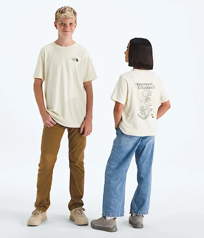 Camiseta de manga corta Evolution Disconnect para niño y niña — Estampado Camiseta de manga corta Evolution Disconnect para niño y niña — Estampado