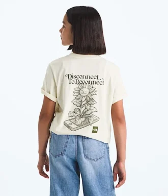 Camiseta de manga corta Evolution Disconnect para niño y niña — Estampado