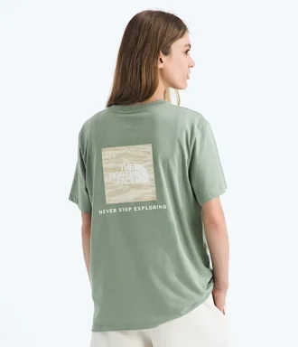 Camiseta de manga corta Evolution Edge Of Light Box NSE para mujer — Gráfico