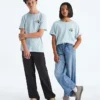 Camiseta de manga corta Evolution Flora para niño y niña — Gráfico