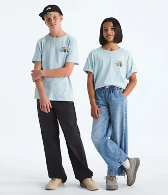 Camiseta de manga corta Evolution Flora para niño y niña — Gráfico