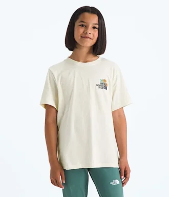 Camiseta de manga corta Evolution Flora para niño y niña — Gráfico