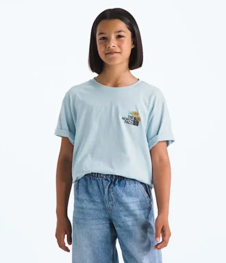 Camiseta de manga corta Evolution Flora para niño y niña — Gráfico