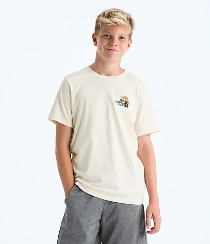 Camiseta de manga corta Evolution Flora para niño y niña — Gráfico
