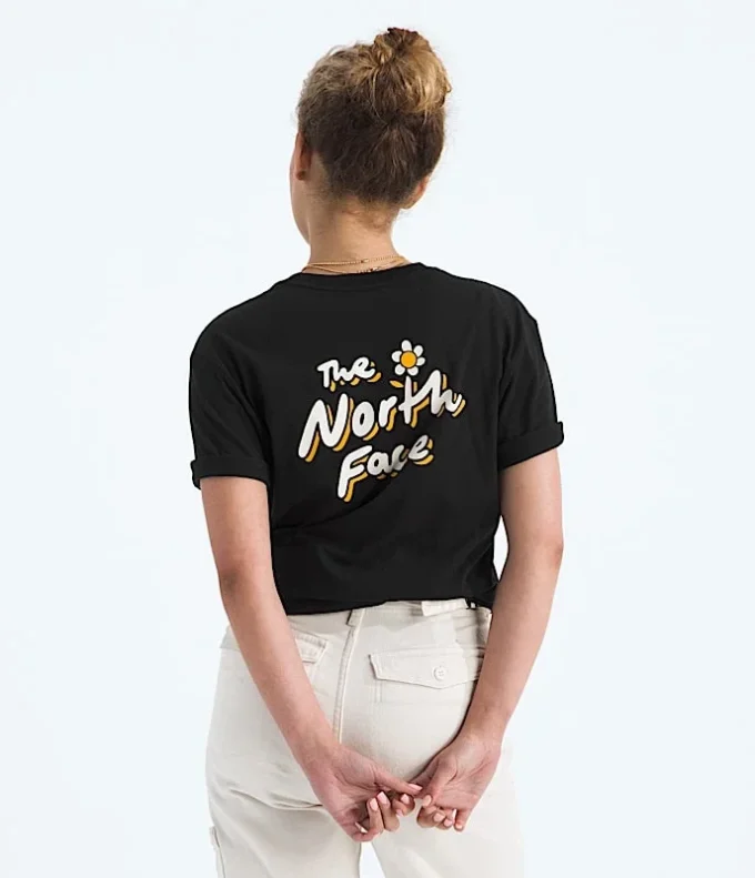 Camiseta de manga corta Evolution Floral Cloud para mujer — Gráfico Camiseta de manga corta Evolution Floral Cloud para mujer — Gráfico
