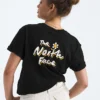 Camiseta de manga corta Evolution Floral Cloud para mujer — Gráfico Camiseta de manga corta Evolution Floral Cloud para mujer — Gráfico
