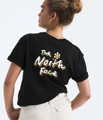 Camiseta de manga corta Evolution Floral Cloud para mujer — Gráfico