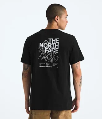 Camiseta de manga corta Evolution Half Dome para hombre — Gráfico