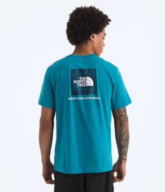 Camiseta de manga corta Evolution Regenerative Ink Box NSE para hombre: gráfico