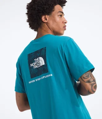 Camiseta de manga corta Evolution Regenerative Ink Box NSE para hombre: gráfico