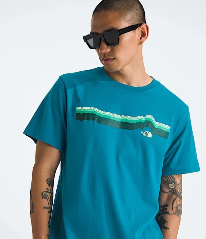 Camiseta de manga corta Evolution Tequila Sunrise para hombre — Gráfico Camiseta de manga corta Evolution Tequila Sunrise para hombre — Gráfico